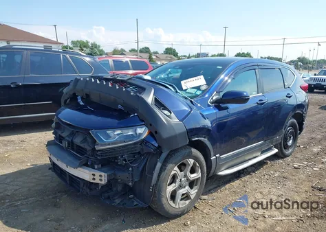 2019 Honda Cr-V Ex-L из США, поврежденный, VIN 2HKRW2H80KH610904